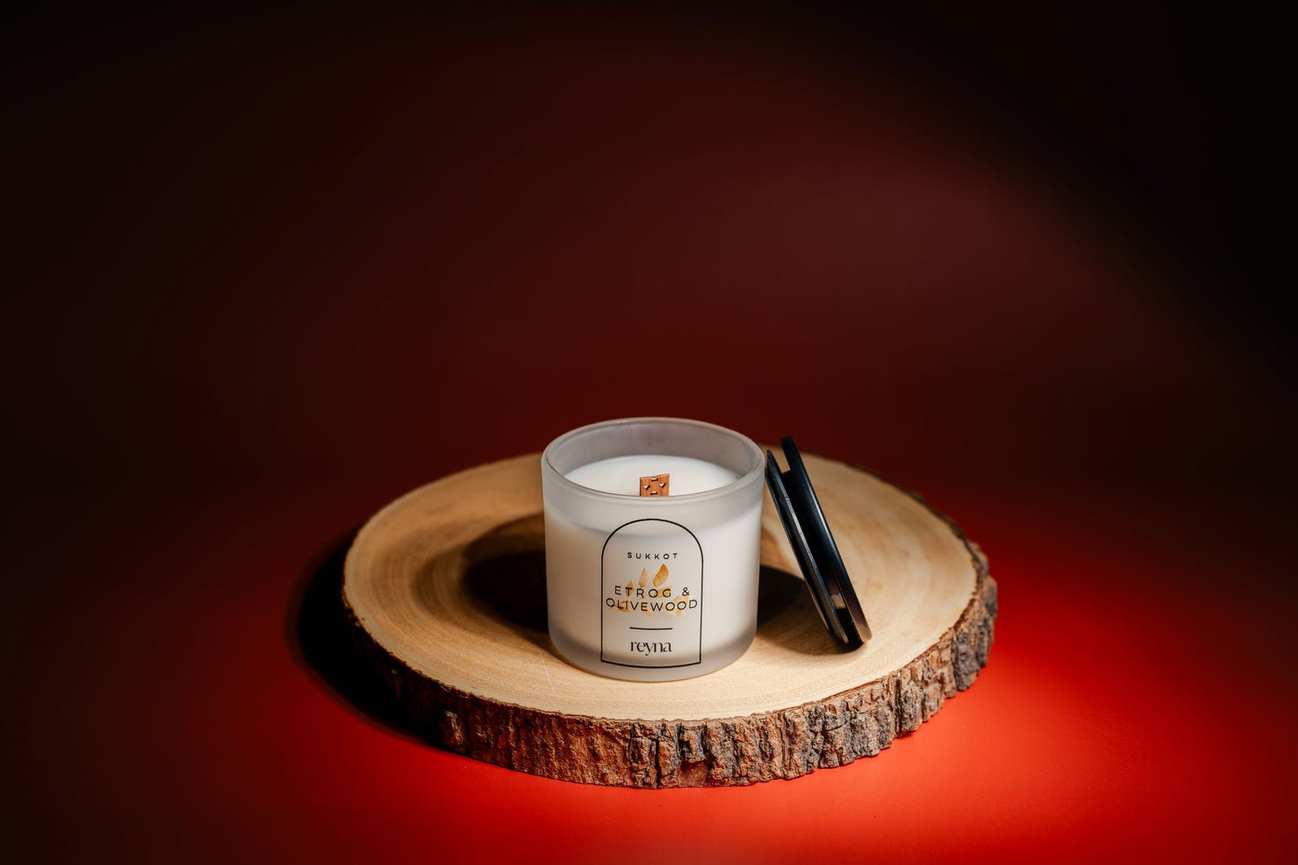 Etrog & Olivewood – Sukkot Inspired Luxury Candle (Sold out)