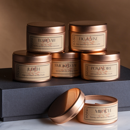 Reyna Mini Copper Candle Collection