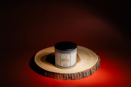 Smoked Saffron – Sukkot Inspired Luxury Candle (Sold out)